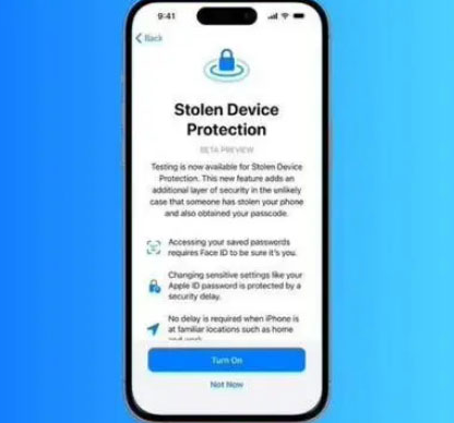 市北苹果授权维修店分享被盗设备保护功能开启方法 