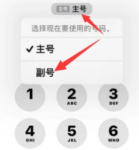 市北苹果14维修店分享iPhone 14 Pro Max使用副卡打电话的方法 